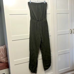Strapless jumpsuit